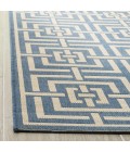 Safavieh Linden  Blue / Creme LND128 5 ft. 3 in. X 7 ft. 6 in. Rectangle Rug