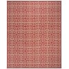 Safavieh Linden  Red / Creme LND128 8 ft. X 10 ft. Rectangle Rug