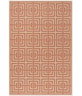 Safavieh Linden  Cream / Rust LND128 5 ft. 3 in. X 7 ft. 6 in. Rectangle Rug