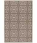 Safavieh Linden  Creme / Brown LND128 5 ft. 3 in. X 7 ft. 6 in. Rectangle Rug