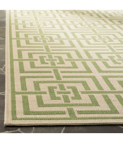 Safavieh Linden  Cream / Olive LND128 5 ft. 3 in. X 7 ft. 6 in. Rectangle Rug