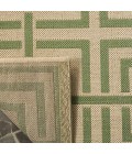 Safavieh Linden  Cream / Olive LND128 5 ft. 3 in. X 7 ft. 6 in. Rectangle Rug