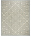 Safavieh Linden  Cream / Aqua LND132 9 ft. X 12 ft. Rectangle Rug
