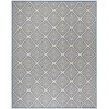 Safavieh Linden  Cream / Blue LND132 9 ft. X 12 ft. Rectangle Rug