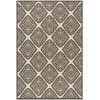 Safavieh Linden  Creme / Brown LND132 4 ft. X 6 ft. Rectangle Rug