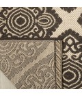 Safavieh Linden  Creme / Brown LND132 9 ft. X 12 ft. Rectangle Rug