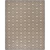 Safavieh Linden  Creme / Brown LND132 9 ft. X 12 ft. Rectangle Rug