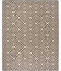 Safavieh Linden  Creme / Brown LND132 9 ft. X 12 ft. Rectangle Rug