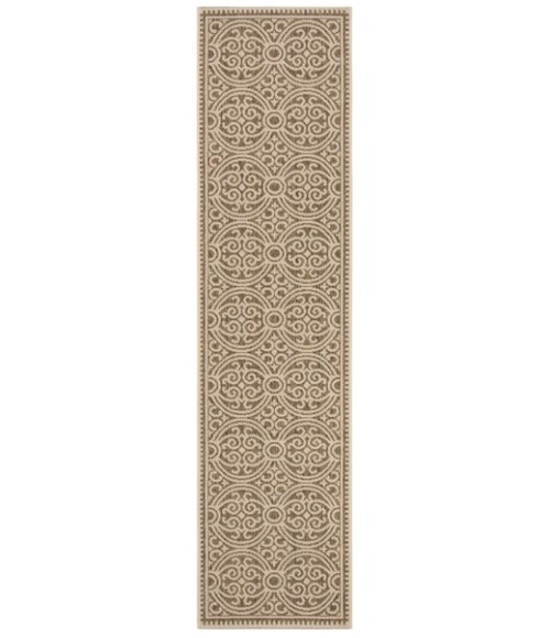 Safavieh Linden  Cream / Beige LND134 2 ft. 2 in. X 12 ft. Runner Rug