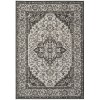 Safavieh Linden  Light Grey / Charcoal LND137 3 ft. X 5 ft. Rectangle Rug