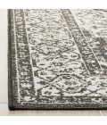 Safavieh Linden  Light Grey / Charcoal LND137 2 ft. 2 in. X 10 ft. Runner Rug