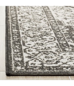 Safavieh Linden  Light Grey / Charcoal LND137 2 ft. 2 in. X 10 ft. Runner Rug