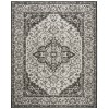 Safavieh Linden  Light Grey / Charcoal LND137 8 ft. X 10 ft. Rectangle Rug