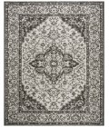 Safavieh Linden  Light Grey / Charcoal LND137 9 ft. X 12 ft. Rectangle Rug