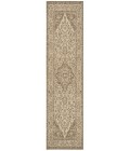 Safavieh Linden  Cream / Beige LND137 2 ft. 2 in. X 12 ft. Runner Rug