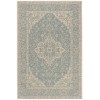 Safavieh Linden  Aqua / Cream LND137 5 ft. 3 in. X 7 ft. 6 in. Rectangle Rug