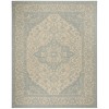 Safavieh Linden  Cream / Aqua LND137 8 ft. X 10 ft. Rectangle Rug