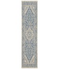 Safavieh Linden  Blue / Creme LND137 2 ft. 2 in. X 6 ft. Runner Rug