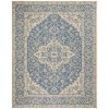 Safavieh Linden  Blue / Creme LND137 8 ft. X 10 ft. Rectangle Rug