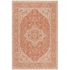 Safavieh Linden  Rust / Creme LND137 5 ft. 3 in. X 7 ft. 6 in. Rectangle Rug
