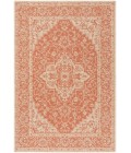 Safavieh Linden  Rust / Creme LND137 4 ft. X 6 ft. Rectangle Rug