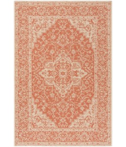Safavieh Linden  Rust / Creme LND137 4 ft. X 6 ft. Rectangle Rug