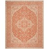 Safavieh Linden  Rust / Creme LND137 8 ft. X 10 ft. Rectangle Rug