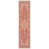 Safavieh Linden  Red / Creme LND137 2 ft. 2 in. X 10 ft. Runner Rug