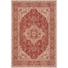 Safavieh Linden  Red / Creme LND137 3 ft. X 5 ft. Rectangle Rug