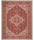 Safavieh Linden  Red / Creme LND137 8 ft. X 10 ft. Rectangle Rug
