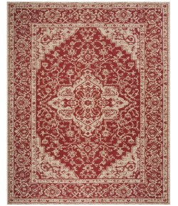 Safavieh Linden  Red / Creme LND137 8 ft. X 10 ft. Rectangle Rug