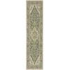 Safavieh Linden  Green / Creme LND137 2 ft. 2 in. X 10 ft. Runner Rug