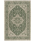 Safavieh Linden  Green / Creme LND137 6 ft. 7 in. X 9 ft. 2 in. Rectangle Rug