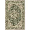 Safavieh Linden  Green / Creme LND137 3 ft. X 5 ft. Rectangle Rug