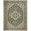 Safavieh Linden  Green / Creme LND137 8 ft. X 10 ft. Rectangle Rug