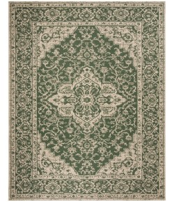 Safavieh Linden  Green / Creme LND137 8 ft. X 10 ft. Rectangle Rug