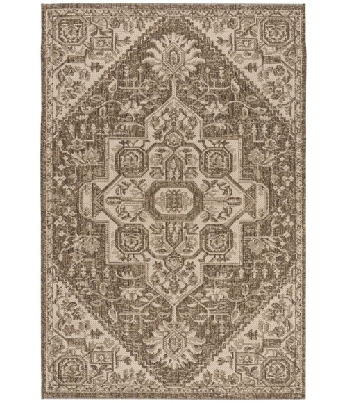 Safavieh Linden  Cream / Beige LND138 6 ft. 7 in. X 9 ft. 2 in. Rectangle Rug