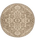 Safavieh Linden  Cream / Beige LND138 8 ft. X 8 ft. Round Rug