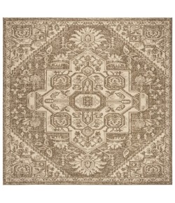 Safavieh Linden  Cream / Beige LND138 8 ft. X 8 ft. Square Rug