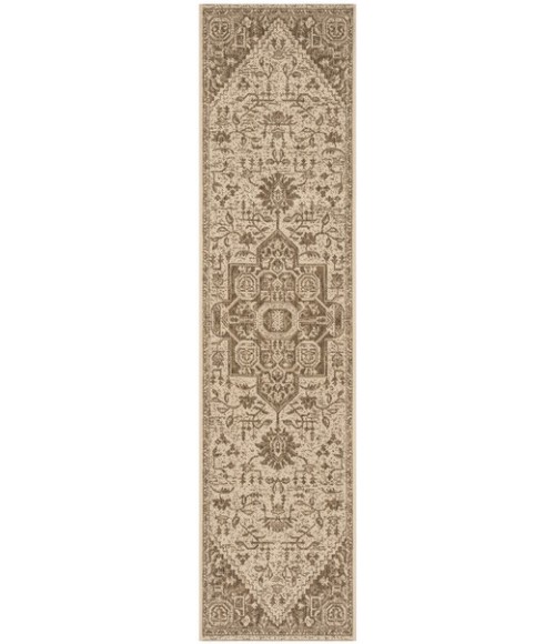 Safavieh Linden  Beige / Cream LND138 2 ft. 2 in. X 12 ft. Runner Rug