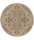 Safavieh Linden  Beige / Cream LND138 6 ft. 7 in. X 6 ft. 7 in. Round Rug