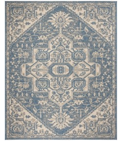 Safavieh Linden  Cream / Blue LND138 8 ft. X 10 ft. Rectangle Rug