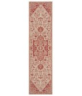 Safavieh Linden  Red / Creme LND138 2 ft. 2 in. X 8 ft. Runner Rug