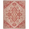 Safavieh Linden  Red / Creme LND138 8 ft. X 10 ft. Rectangle Rug