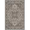 Safavieh Linden  Light Grey / Charcoal LND139 5 ft. 3 in. X 7 ft. 6 in. Rectangle Rug
