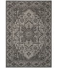 Safavieh Linden  Light Grey / Charcoal LND139 3 ft. X 5 ft. Rectangle Rug