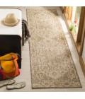 Safavieh Linden  Cream / Beige LND139 2 ft. 2 in. X 10 ft. Runner Rug