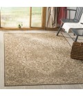 Safavieh Linden  Cream / Beige LND139 6 ft. 7 in. X 6 ft. 7 in. Square Rug