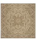 Safavieh Linden  Cream / Beige LND139 6 ft. 7 in. X 6 ft. 7 in. Square Rug