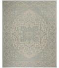 Safavieh Linden  Cream / Aqua LND139 9 ft. X 12 ft. Rectangle Rug